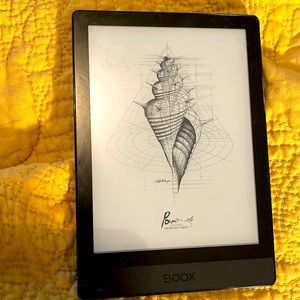 Boox E-Reader. Android Operating System.